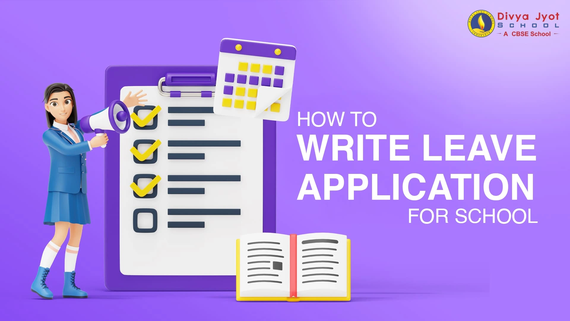 how to write leave application for school